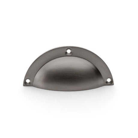 Alexander & Wilks Cabinet Hardware Dark Bronze / Cabinet Cup Pulls Alexander & Wilks Raoul Cup Handle - Dark Bronze