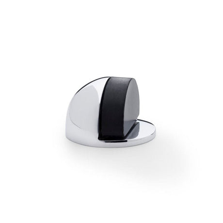 Alexander & Wilks Door Furniture Polished Chrome / Floor Door Stop Alexander & Wilks Shield Floor Mounted Door Stop - Polished Chrome