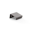 Alexander & Wilks Cabinet Hardware Dark Bronze PVD / Edge Pull / 37mm Alexander & Wilks Tilly Finger Pull - Dark Bronze PVD