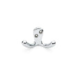 Alexander & Wilks Accessories Polished Chrome / Double Coat Hooks Alexander & Wilks Victorian Double Robe Hook - Polished Chrome