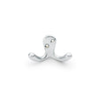 Alexander & Wilks Accessories Satin Chrome / Double Coat Hooks Alexander & Wilks Victorian Double Robe Hook - Satin Chrome