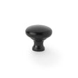 Alexander & Wilks Cabinet Hardware Black / Cabinet Knobs / 32mm Dia. Alexander & Wilks Wade Round Cupboard Knob - Black - 32mm