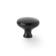 Alexander & Wilks Cabinet Hardware Black / Cabinet Knobs / 38mm Dia. Alexander & Wilks Wade Round Cupboard Knob - Black - 38mm