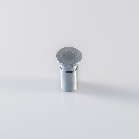 This is an image of a Carlisle Brass - Dust Excluding Socket For Flush Bolts - Satin Chrome that is availble to order from Trade Door Handles in Kendal.