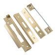 This is an image of a Eurospec - BS Rebate Set (Sash Lock) - PVD that is availble to order from Trade Door Handles in Kendal.