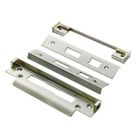 This is an image of a Eurospec - BS Rebate Set (SashLock) Cylinder-Satin Stainless Steel that is availble to order from Trade Door Handles in Kendal.