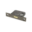 Atlantic Hardware Locks & Latches Distressed Silver / 3 Lever Deadlock / 3" / 76mm Atlantic 3 Lever Key Deadlock [CE] 3" - Distressed Silver