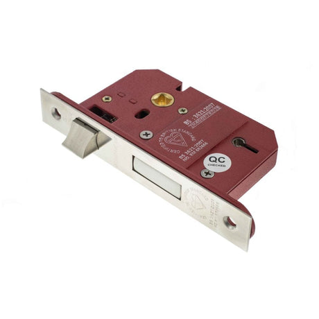 Atlantic Hardware Locks & Latches Polished Chrome / 5 Lever Sashlocks / 3" / 76mm Atlantic 5 Lever Key Sashlock [BS] 3" - Polished Chrome