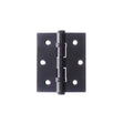 Atlantic Hardware Hinges Matt Black / Ball Bearing Hinges / 3" (76mm) Atlantic Ball Bearing Hinges 3" x 2.5" x 2.5mm - Matt Black