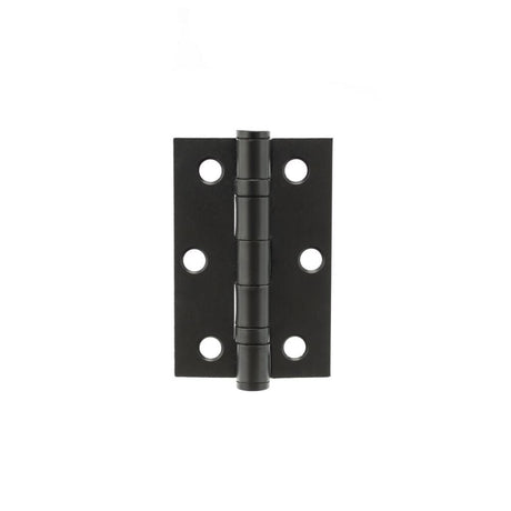 Atlantic Hardware Hinges Matt Black / Ball Bearing Hinges / 3" (76mm) Atlantic Ball Bearing Hinges 3" x 2" x 2mm - Matt Black