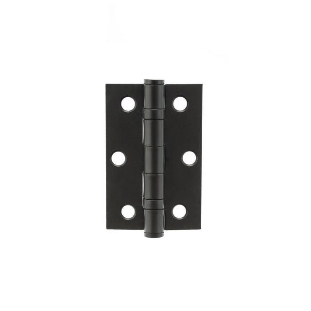 Atlantic Hardware Hinges Matt Black / Ball Bearing Hinges / 3" (76mm) Atlantic Ball Bearing Hinges 3" x 2" x 2mm - Matt Black