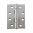 Atlantic Hardware Hinges Satin Chrome / Ball Bearing Hinges / 4" x (102mm) Atlantic Ball Bearing Hinges Grade 11 Fire Rated 4" x 3" x 2.5mm - Satin Chrome