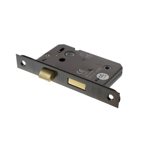 Atlantic Hardware Locks & Latches Black Nickel / Bathroom Lock / 2.5" / 65mm Atlantic Bathroom Lock [CE] 2.5" - Black Nickel