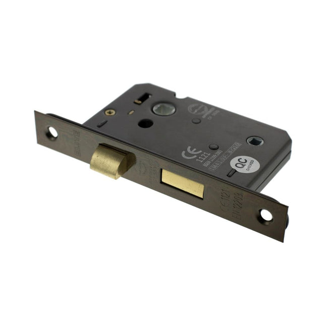 Atlantic Hardware Locks & Latches Urban Bronze / Bathroom Lock / 3" / 76mm Atlantic Bathroom Lock [CE] 3" - Urban Bronze