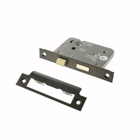 Atlantic Hardware Locks & Latches Urban Dark Bronze / Bathroom Lock / 3" / 76mm Atlantic Bathroom Lock [CE] 3" - Urban Dark Bronze