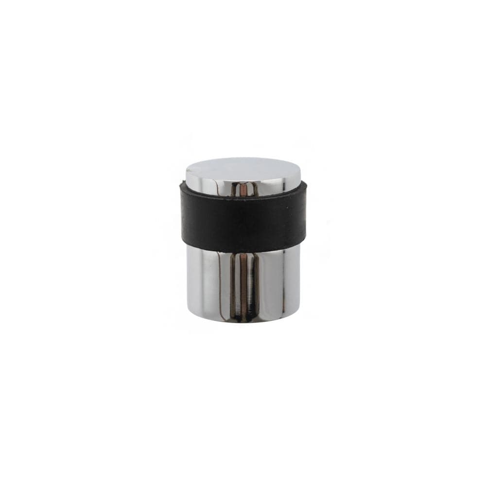 Atlantic Hardware Door Furniture Polished Chrome / Floor Door Stop Atlantic Cylinder Premium Floor Mounted Door Stop - Polished Chrome