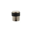 Atlantic Hardware Door Furniture Polished Nickel / Floor Door Stop Atlantic Cylinder Premium Floor Mounted Door Stop - Polished Nickel