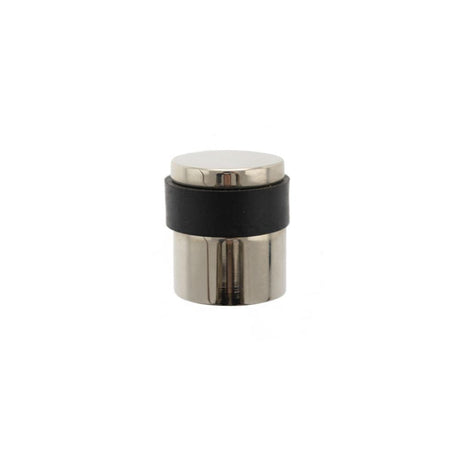 Atlantic Hardware Door Furniture Polished Nickel / Floor Door Stop Atlantic Cylinder Premium Floor Mounted Door Stop - Polished Nickel