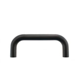 Atlantic Hardware Door Furniture Matt Black / Pull Handles (Bolt Through) Atlantic D Pull Handle [Bolt Through] 150mm x 19mm - Matt Black