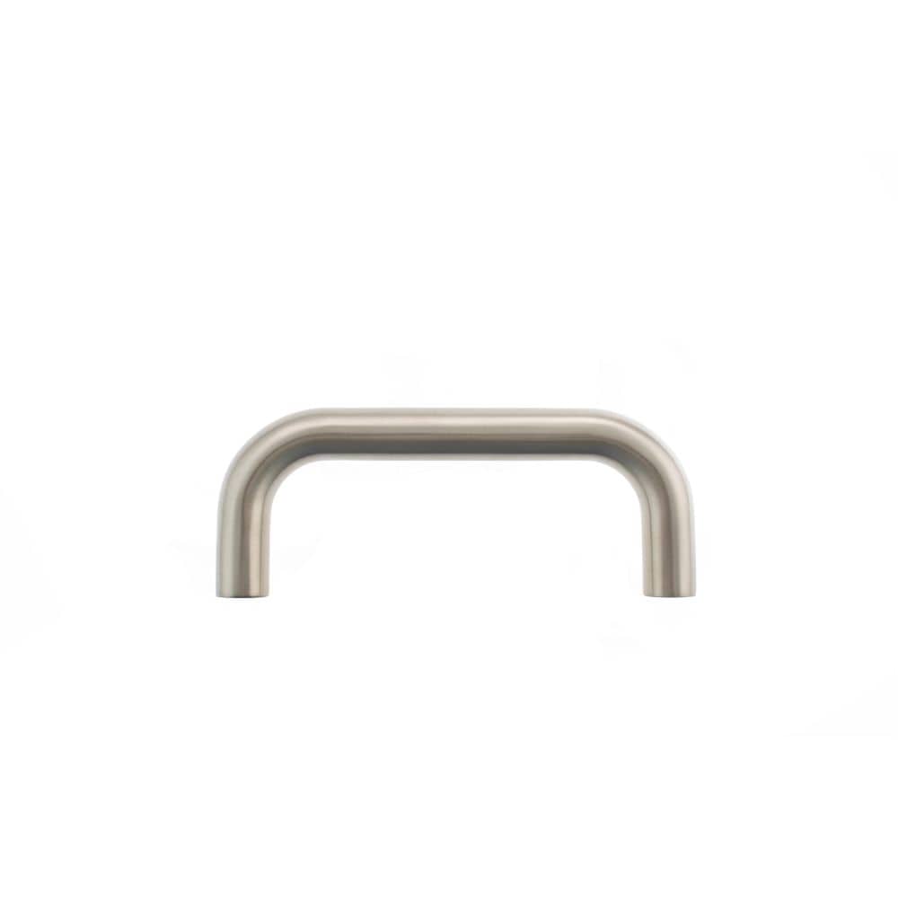 Atlantic Hardware Door Furniture Satin Stainless Steel / Pull Handles (Bolt Through) Atlantic D Pull Handle [Bolt Through] 150mm x 19mm - Satin Stainless Steel