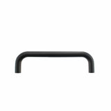 Atlantic Hardware Door Furniture Matt Black / Pull Handles (Bolt Through) Atlantic D Pull Handle [Bolt Through] 225mm x 19mm - Matt Black