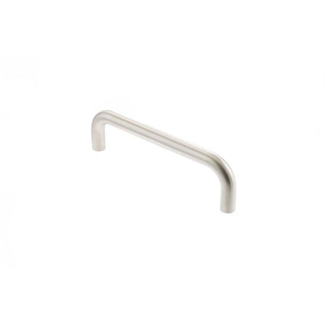 Atlantic Hardware Door Furniture Satin Stainless Steel / Pull Handles (Bolt Through) Atlantic D Pull Handle [Bolt Through] 225mm x 19mm - Satin Stainless Steel