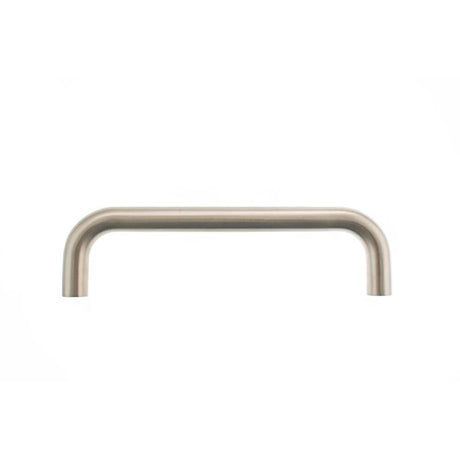 Atlantic Hardware Door Furniture Satin Stainless Steel / Pull Handles (Bolt Through) Atlantic D Pull Handle [Bolt Through] 225mm x 19mm - Satin Stainless Steel
