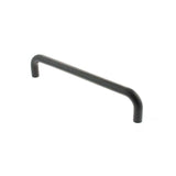 Atlantic Hardware Door Furniture Matt Black / Pull Handles (Bolt Through) Atlantic D Pull Handle [Bolt Through] 300mm x 19mm - Matt Black