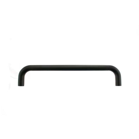 Atlantic Hardware Door Furniture Matt Black / Pull Handles (Bolt Through) Atlantic D Pull Handle [Bolt Through] 300mm x 19mm - Matt Black