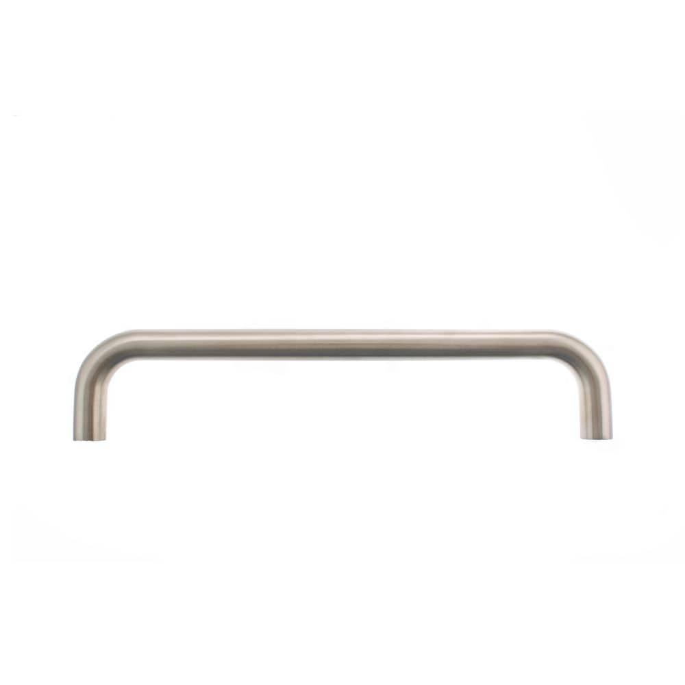 Atlantic Hardware Door Furniture Satin Stainless Steel / Pull Handles (Bolt Through) Atlantic D Pull Handle [Bolt Through] 300mm x 19mm - Satin Stainless Steel