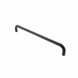 Atlantic Hardware Door Furniture Matt Black / Pull Handles (Bolt Through) Atlantic D Pull Handle [Bolt Through] 450mm x 19mm - Matt Black