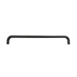 Atlantic Hardware Door Furniture Matt Black / Pull Handles (Bolt Through) Atlantic D Pull Handle [Bolt Through] 450mm x 19mm - Matt Black
