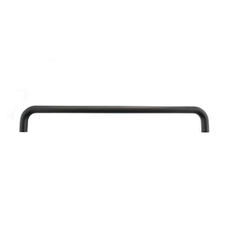 Atlantic Hardware Door Furniture Matt Black / Pull Handles (Bolt Through) Atlantic D Pull Handle [Bolt Through] 450mm x 19mm - Matt Black