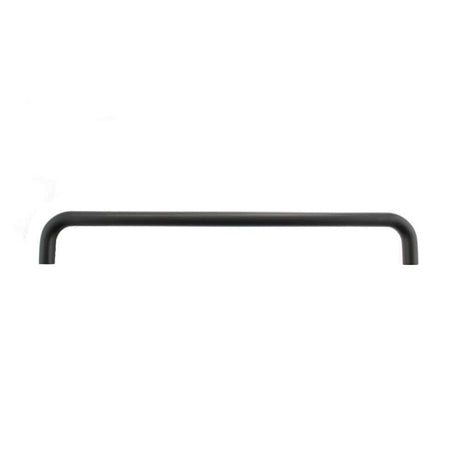 Atlantic Hardware Door Furniture Matt Black / Pull Handles (Bolt Through) Atlantic D Pull Handle [Bolt Through] 450mm x 19mm - Matt Black