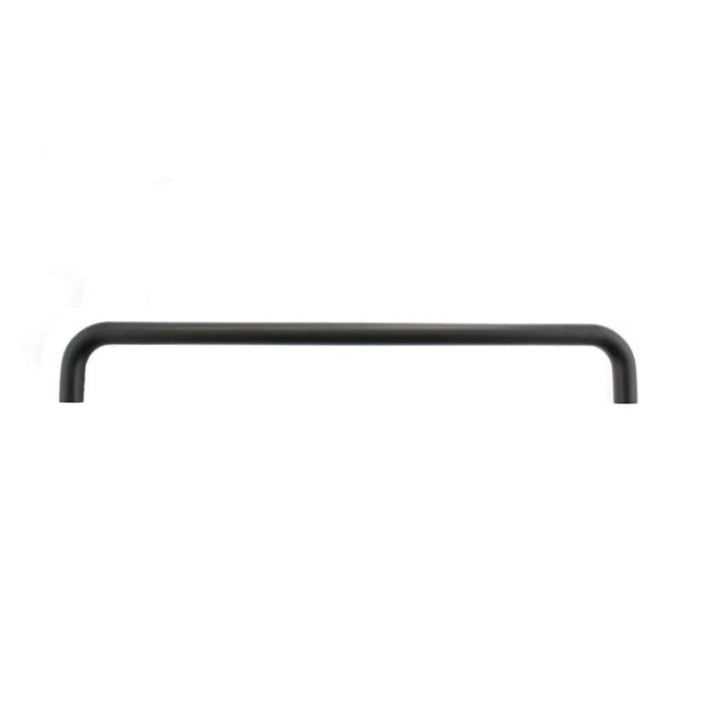 Atlantic Hardware Door Furniture Matt Black / Pull Handles (Bolt Through) Atlantic D Pull Handle [Bolt Through] 450mm x 19mm - Matt Black