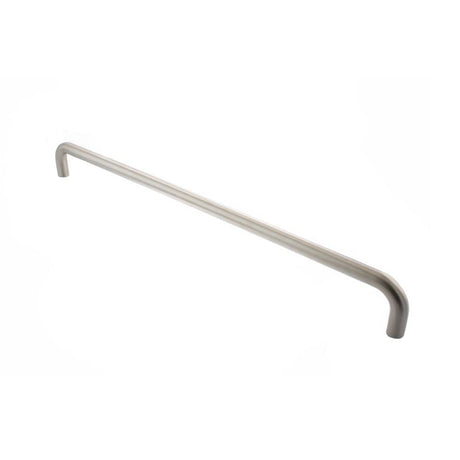 Atlantic Hardware Door Furniture Satin Stainless Steel / Pull Handles (Bolt Through) Atlantic D Pull Handle [Bolt Through] 600mm x 19mm - Satin Stainless Steel