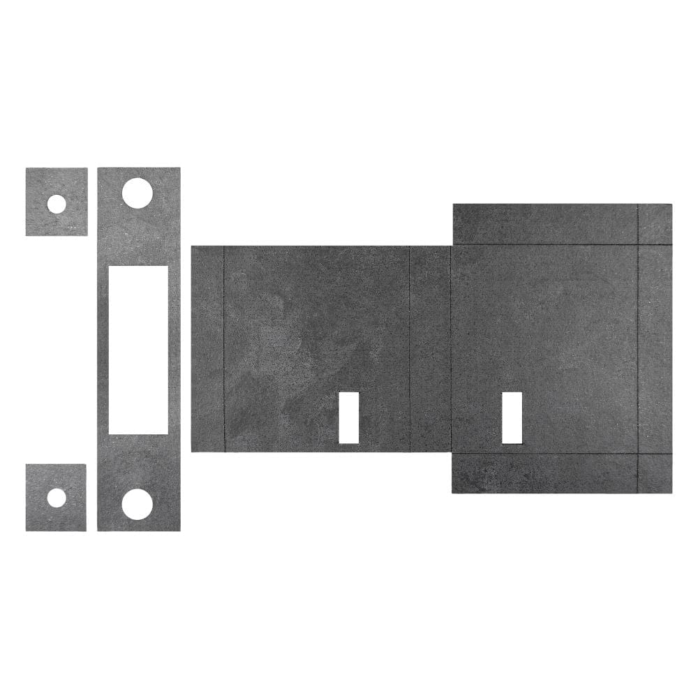 Atlantic Hardware Accessories N/A / Deadlock Intumescent Kits Atlantic Deadlock - 3LK Intumescent Lock Kit FD30 0.8mm