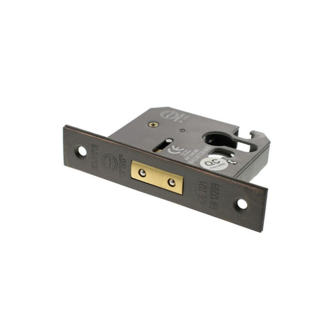 Atlantic Hardware Locks & Latches Antique Copper / Euro Profile Deadlocks / 3" / 76mm Atlantic Euro Deadlock [CE] 3" - Antique Copper