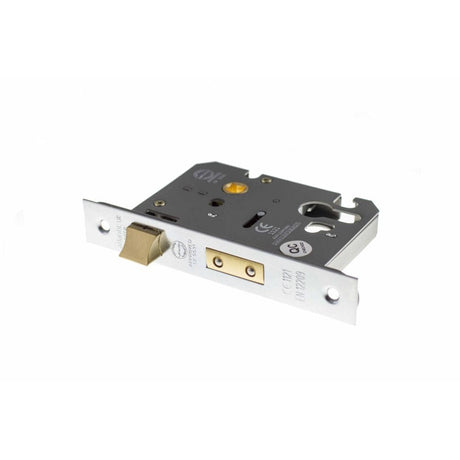 Atlantic Hardware Locks & Latches Polished Chrome / Euro Profile Sashlocks / 2.5" / 65mm Atlantic Euro Sashlock [CE] 2.5" - Polished Chrome