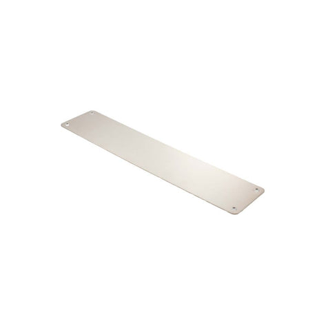Atlantic Hardware Door Furniture Satin Stainless Steel / Finger Plates / 350 x 75mm Atlantic Finger Plate Pre drilled with screws 350mm x 75mm - SSS