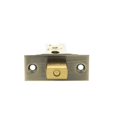 Atlantic Hardware Locks & Latches Antique Brass / Tubular Dead Bolts / 3" / 76mm Atlantic Fire-Rated CE Marked Bolt Through Heavy Duty Tubular Deadbolt 3" - Anti