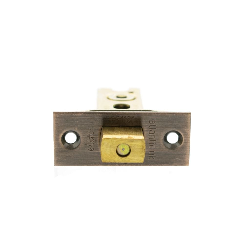 Atlantic Hardware Locks & Latches Antique Copper / Tubular Dead Bolts / 3" / 76mm Atlantic Fire-Rated CE Marked Bolt Through Heavy Duty Tubular Deadbolt 3" - Anti