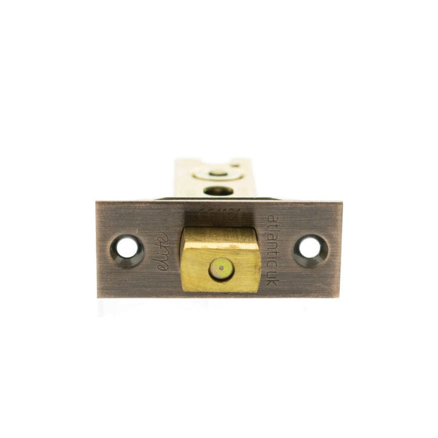 Atlantic Hardware Locks & Latches Antique Copper / Tubular Dead Bolts / 3" / 76mm Atlantic Fire-Rated CE Marked Bolt Through Heavy Duty Tubular Deadbolt 3" - Anti