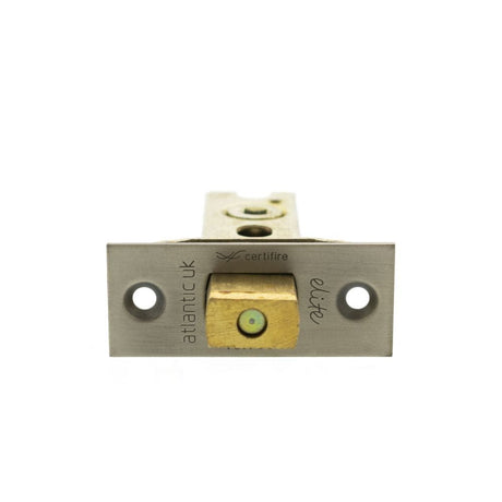 Atlantic Hardware Locks & Latches Matt Gun Metal / Tubular Dead Bolts / 3" / 76mm Atlantic Fire-Rated CE Marked Bolt Through Heavy Duty Tubular Deadbolt 3" - Matt