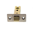 Atlantic Hardware Locks & Latches Matt Gun Metal / Tubular Mortice Latch / 2.5" Atlantic Fire-Rated CE Marked Bolt Through Tubular Latch 2.5" - Matt Gun Metal