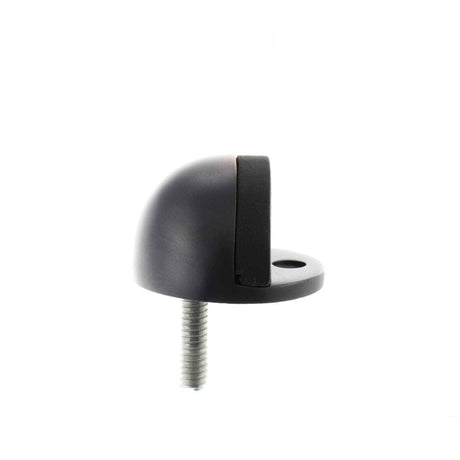 Atlantic Hardware Door Furniture Antique Copper / Floor Door Stop Atlantic Half-Moon Premium Floor Mounted Door Stop - Antique Copper