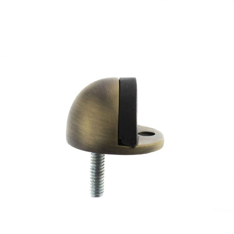 Atlantic Hardware Door Furniture Matt Antique Brass / Floor Door Stop Atlantic Half-Moon Premium Floor Mounted Door Stop - Matt Antique Brass