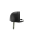 Atlantic Hardware Door Furniture Matt Black / Floor Door Stop Atlantic Half-Moon Premium Floor Mounted Door Stop - Matt Black