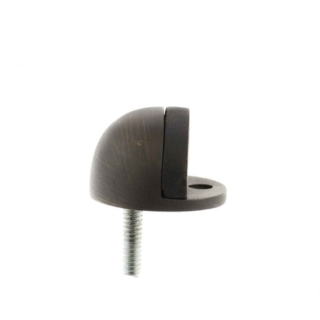 Atlantic Hardware Door Furniture Urban Bronze / Floor Door Stop Atlantic Half-Moon Premium Floor Mounted Door Stop - Urban Bronze