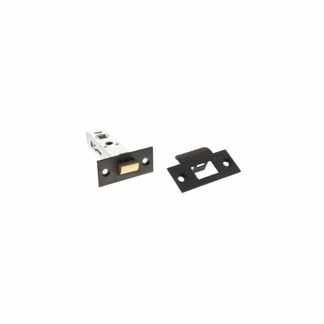 Atlantic Hardware Locks & Latches Urban Bronze / Tubular Mortice Latch / 3" Atlantic Heavy Duty Bolt Through Tubular Latch 3" - Urban Bronze